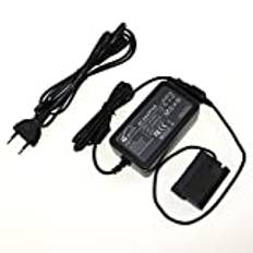 Glorich EH-5 Plus EP-5B Ersättning för AC adapter för Nikon 1 V1, D500, D600, D610, D750, D800, D810, D7000, D7100, D7200 (EP-5B ersätter EN-EL15, Full avkodad)