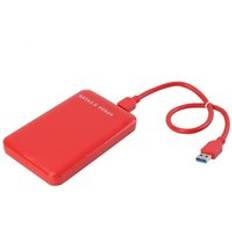 Vktech 2.5 tums hdd-hölje usb 3.0 to sata 3.0 6 gb/ s hdd-hårddisk extern hdd-hölje box stöder 3tb hårddiskar - Röd