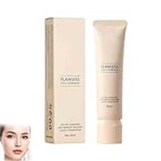 Colour Changing Mature Skin Foundation, Emulsified Liquid Foundation, Ultra High Concealer Liquid Foundation, Waterproof,Moisturizing, Light And Long Lasting Liquid Foundation (A, 1 Pcs)