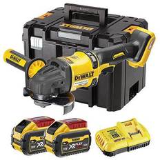 DCG418X2 54V FlexVolt High Power 125mm Angle Grinder 2 x 9.0Ah Batteries