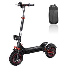 iScooter iX5S Vuxen City Hopfällbar Elscooter 1000W Motor 48V15Ah 11-tums Däck Terräng Elscooter svart