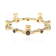 Vivienne Westwood, Accessories , unisex, Gul, XS, Uld, Sølvring