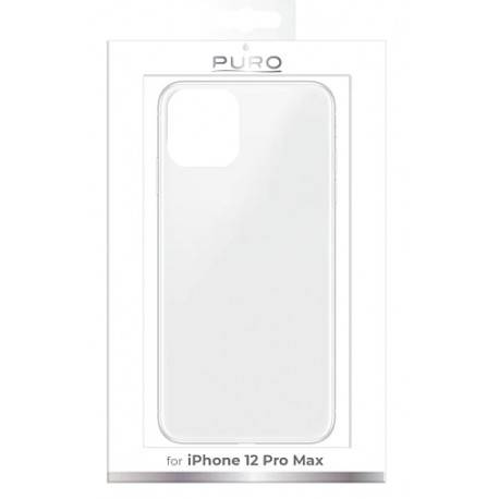 Puro iPhone 12 Pro Max, 0.3 Nude cover, transparent