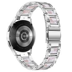 Diamond Bracelet Samsung Galaxy Watch 6 44mm Silver Pearl