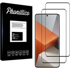 Tempered Glass for Xiaomi Redmi Note 13 PRO PLUS 5G / Redmi Note 13 PRO+ 5G [Pack 2] Phonillico® Screen Protector Glass Film