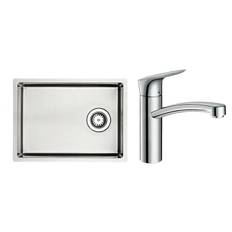 Lavabo DK480 køkkenvask m/hansgrohe køkkenarmatur i krom