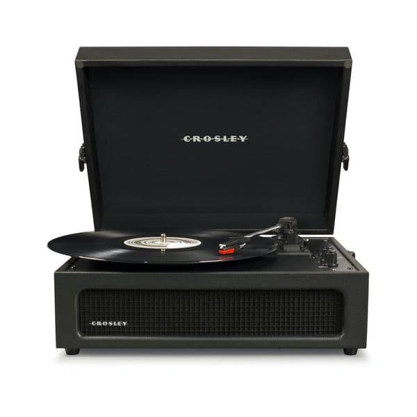 Crosley Voyager Pladespiller Tovejs Bluetooth - Sort