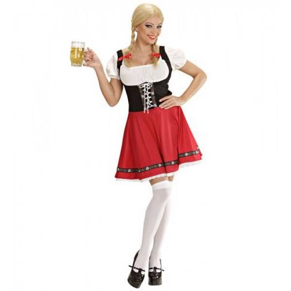 Beer Garden girl kostume Str. 44-46