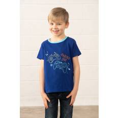 Oliver Short Sleeve Top - Gaming Print - 1-2