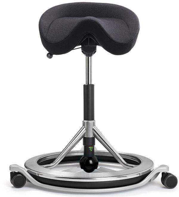 Sadelstol - Backapp Smart Med Hjul - Nordic Wool
