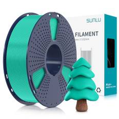 SUNLU PLA+ Filament 1.75mm, PLA Plus 3D Drucker Filament, Stärker belastbar, Neatly Wound, 1KG 3D Druck PLA+ Filament, Maßgenauigkeit +/- 0.02mm,Mintgrün