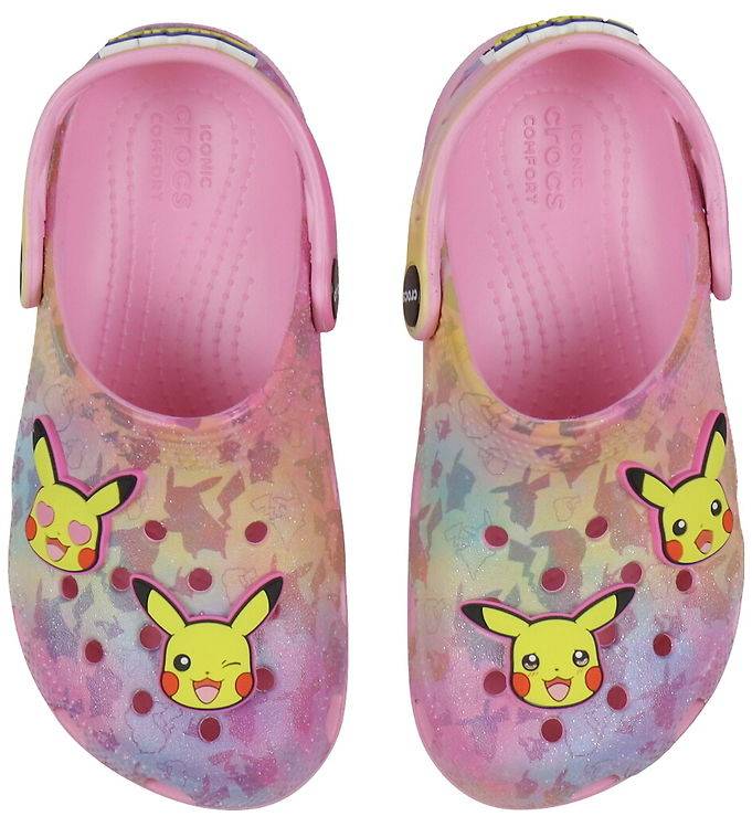 Crocs Sandaler - Pokémon Pikachu Rosa - Multi - Crocs - 38/39 - Sandal