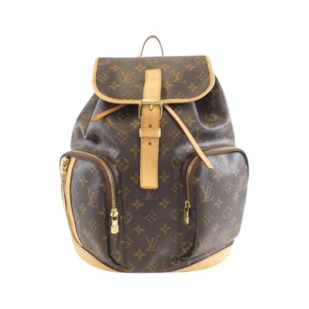 Louis Vuitton Vintage Pre-owned Monogram Rygsæk - Vintage - Dame - Brun - ONE SIZE - Uld
