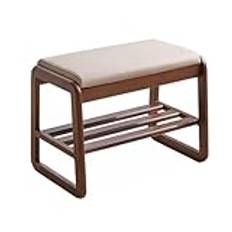Fotpall för ytterdörr entré träsko byte av pall hem entré skon pall låg pall mjuk väska pall sko skåp verandor skon rack i dörren utomhus bänksko bänk (b, l 100 cm) företag Thriving
