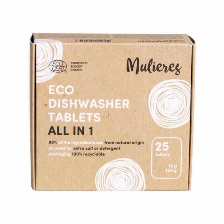 Ekologiska Diskmaskinstabletter 400 g Mulieres