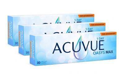 Acuvue Oasys Max 1-Day for Astigmatism (90 linser)
