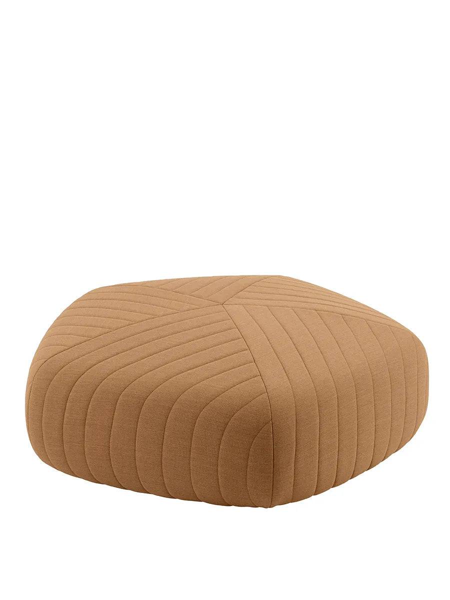 Five Pouf, x-large fra Muuto Fiord 451 - Camel - Jacobsen Plus