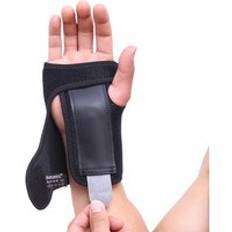 Handledsstöd stöd skena stukningar artrit svart bälte karpaltunnel vänster höger hand handledsstöd - Vänster hand