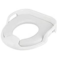 Baby Potty Training Seat with Handle, Toilet Training Seat Potty Training Ring Toilet Trainer Ring for Boys or Girls(White)