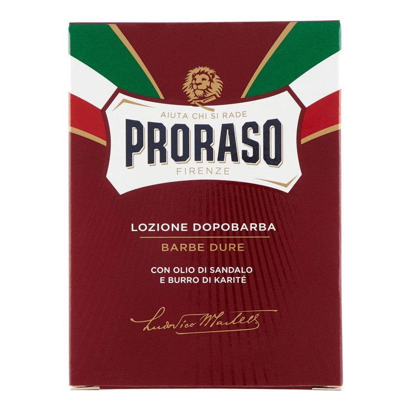 Proraso Aftershave-lotion för grov skäggväxt