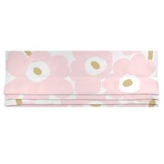Marimekko Unikko Ljusrosa/Guld Hissgardin