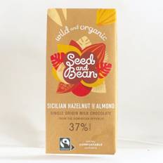 Seed and Bean øko chokolade – Sicilian hazelnut og Almond