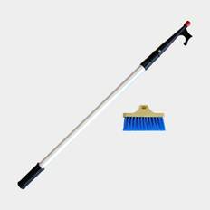 Teleskopisk båtshake NOCK Compact Hook, 3-delad, aluminium, 104 - 244 cm + båtborste (medium)
