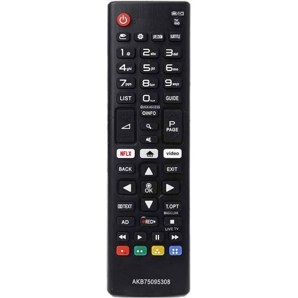 Fjernbetjening til LG All Smart TV OLED 4K AKB75095308 Magic Remotes Erstatning