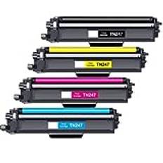 TN-243CMYK MFC L3750CDW kompatibel med Brother TN243CMYK toner för Brother MFC-L3750CDW DCP-L3550CDW MFC-L3770CDW HL-L3210CW HL-L3230CDW MFC-L3710CW TN 243CMKY TN247 TN-247TN-243 (4-pack)