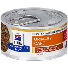Hill's Prescription Diet Feline c/d Urinary Care Multicare Stress Stew Canned - Wet Cat Food 82 g x 24