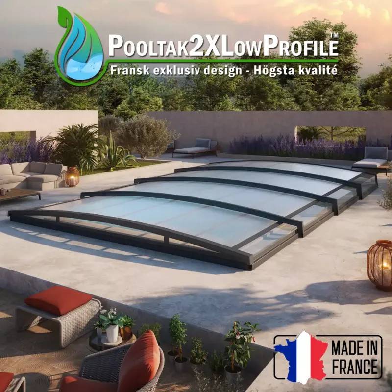 Designa ditt eget Pooltak 2XLowProfile™