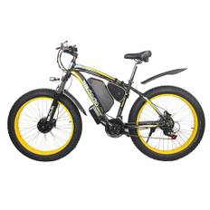 GOGOBEST GF700 Dual 500W Motors Electric Bike 26 Adults Electric Bicycle 48V 17.5Ah Battery , Shimano 21 Speed gul
