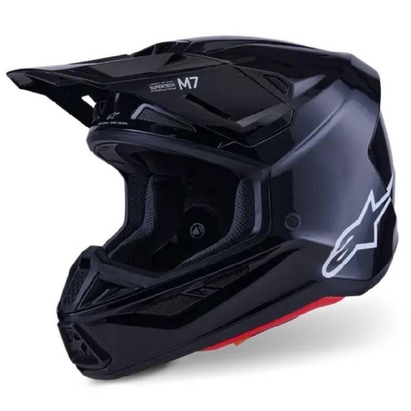 Alpinestars SM7 Cross Hjelm Sort M