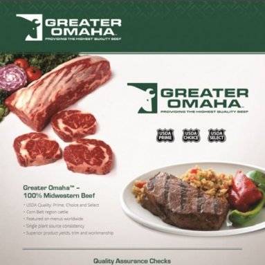 Entrecote Steak 4 kg<br> Greater Omaha
