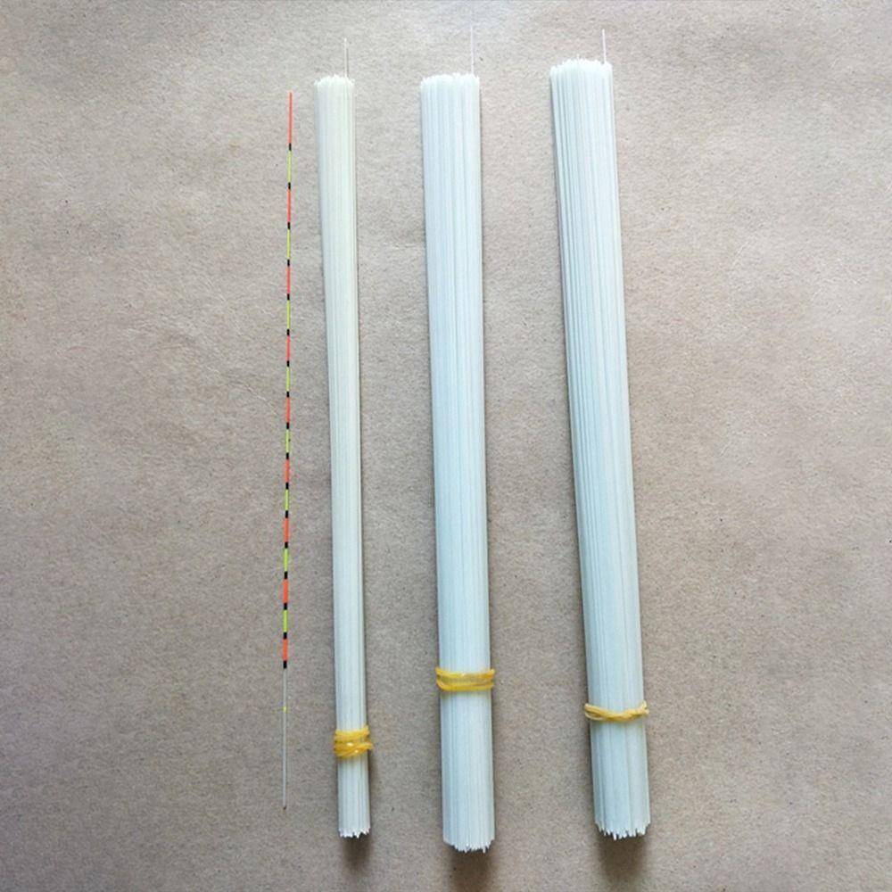 10st Konisk Glasfiberpinne För Bläckfiskkrok DIY Fiskeflytande Svansmaterial Fiskeredskap 28cm 0.7mm~1.2mm