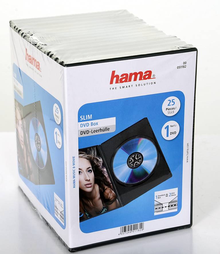 Hama DVD fodral 25-pack