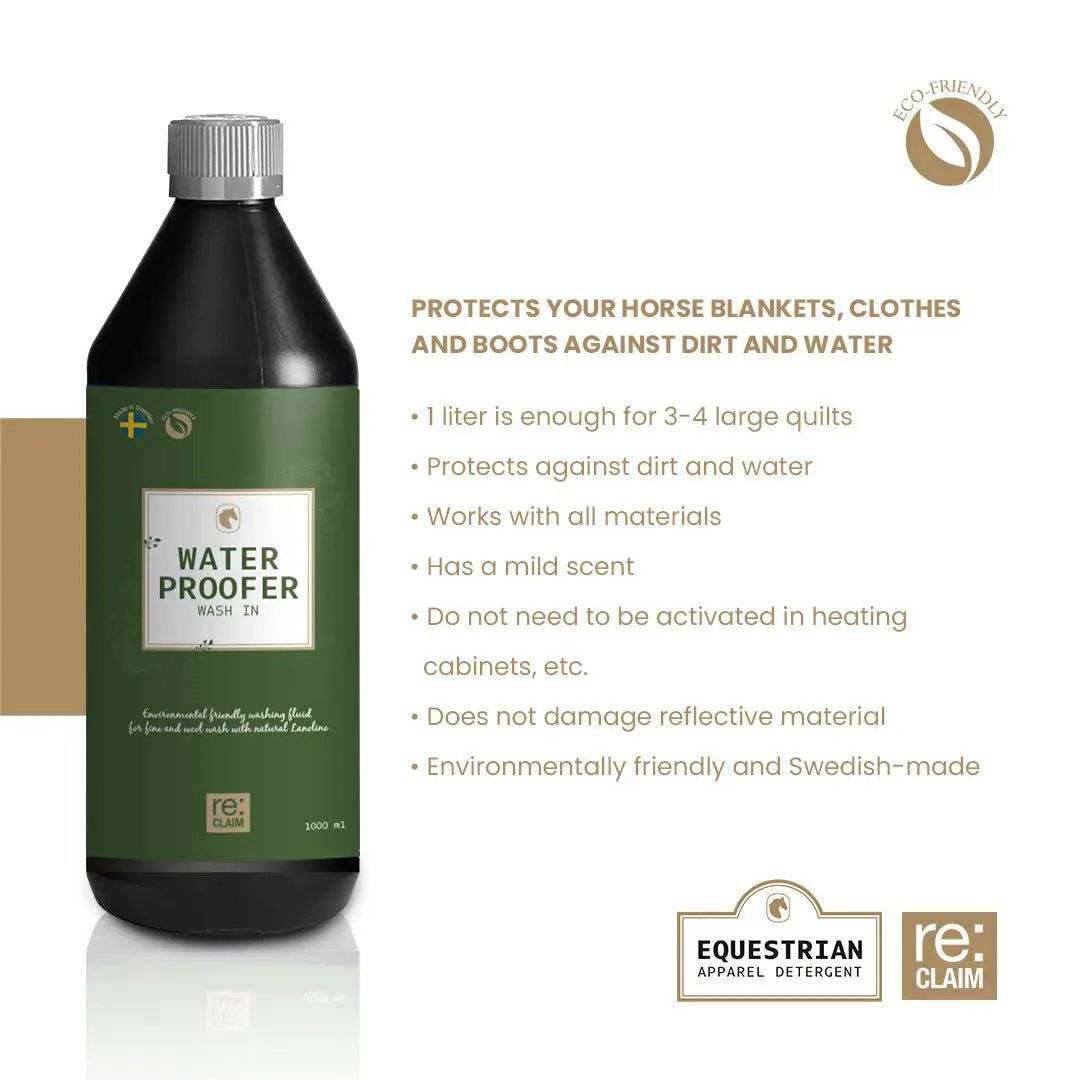 re:CLAIM Waterproofer Wash In Imprægnering 1 L