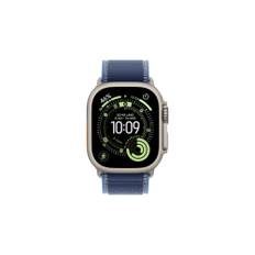 Apple Watch Ultra 3 GPS + Cellular 49mm Naturlig Titan Blå Terrängloop M/L