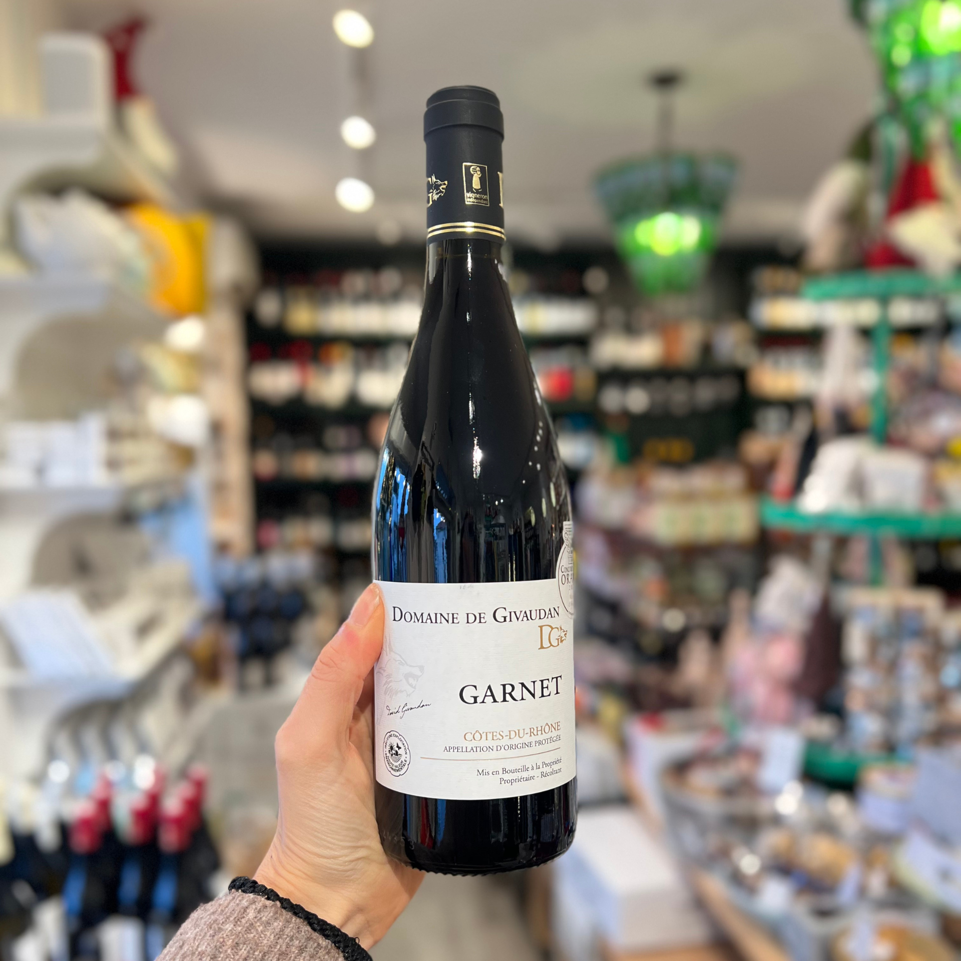 2023 Domaine de Givaudan Cotes du Rhone Garnet - 2 flasker