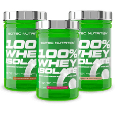 Scitec Nutrition 100% WHEY ISOLATE BUNDLE (700g) - Proteinpulver