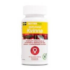 Better You Multivitamin Kvinna 60 kaps Veg