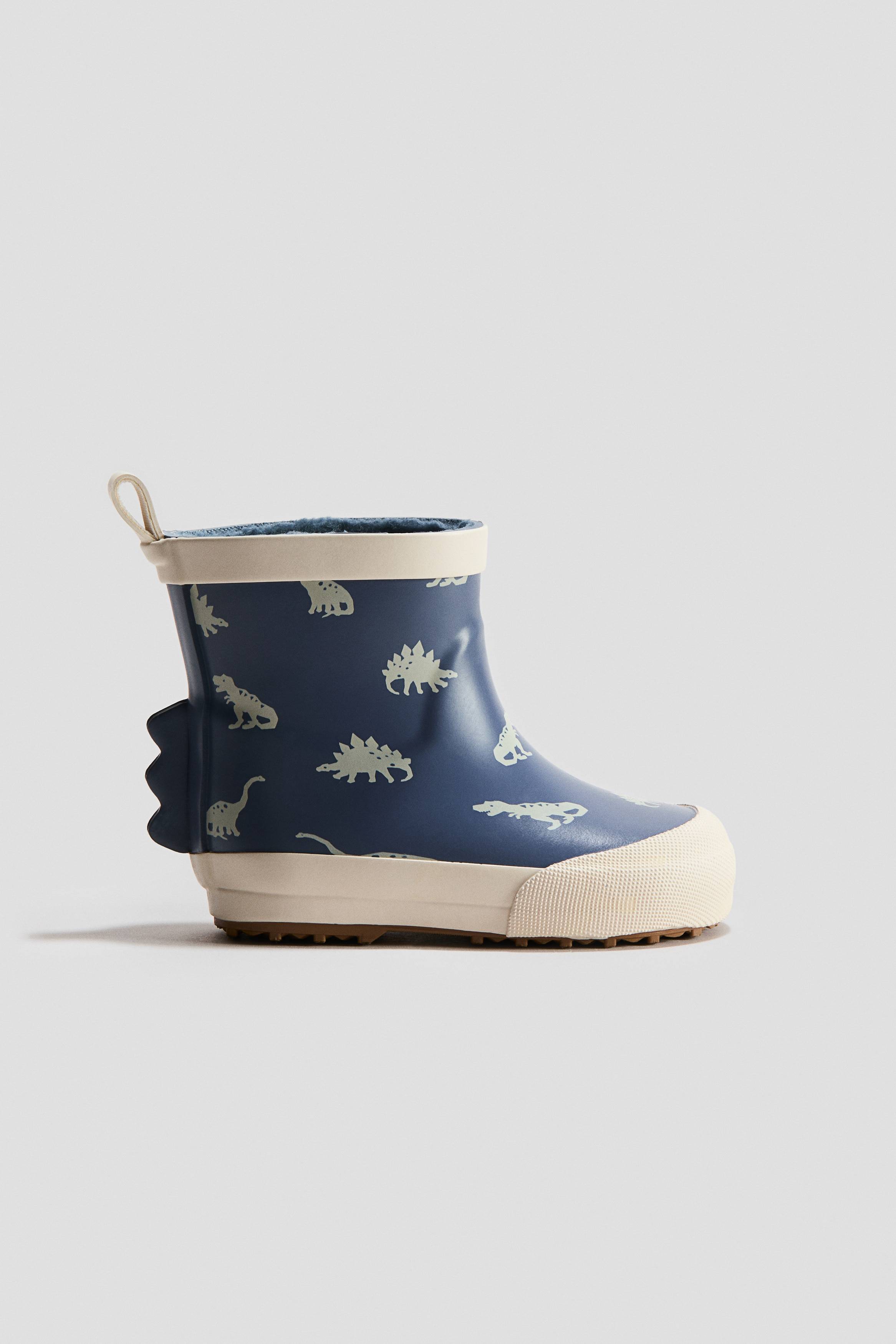 Baby - Blå/Dinosaurer Gummistøvler - Size: 24 - H&M