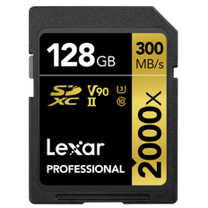 LEXAR PRO 2000X SDHC/SDXC UHS-II U3 (V90) (128GB)