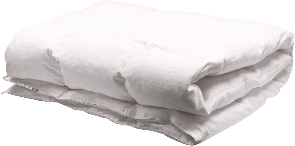 Quilts of Denmark Temprakon Dyne (Varm) Hvid Str 140x220 cm - Enkeltdyner Bomuld hos Magasin.