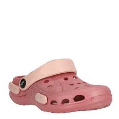 LYSERØD GLIMMER BURAB CROCS - 34