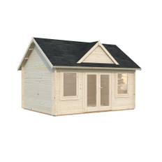Palmako Claudia hytte grundbehandlet transparent 14,2 m2