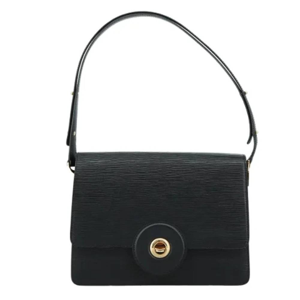Louis Vuitton Vintage Pre-owned Laeder louis-vuitton-tasker - Vintage - Dame - Sort - ONE SIZE - Uld