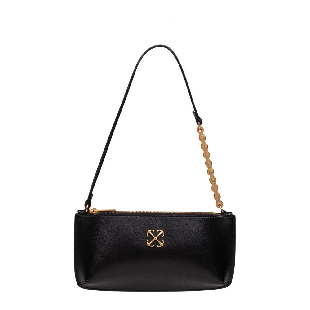 Off White Jitney Flat Pochette - Tasker - Dame - Sort - ONE SIZE - Uld