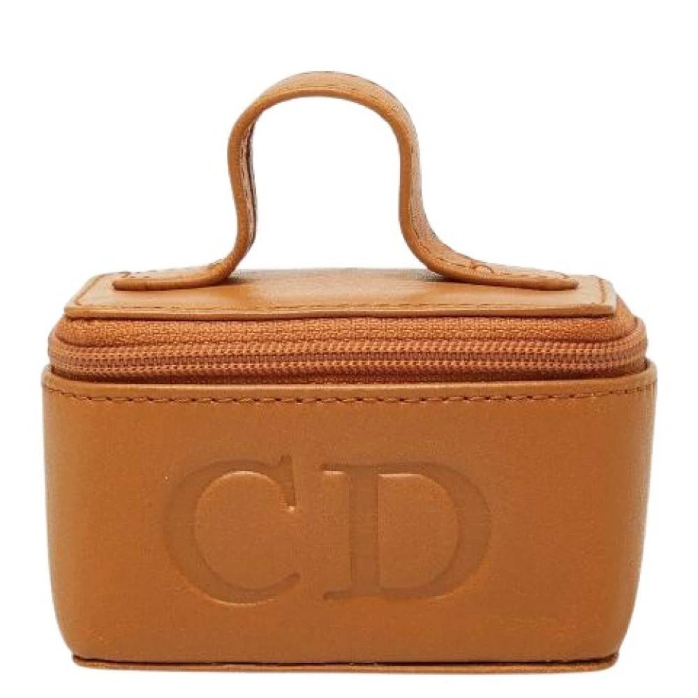 Dior Vintage - Pre-owned CD Logo Läderpåse Vintage - Dam - ONE Size - Läder