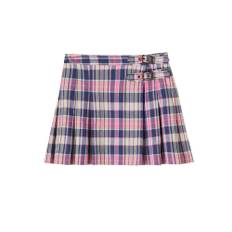 Polo Ralph Lauren Kids Plaid pleated cotton skirt - multicoloured - Y 4